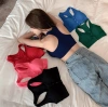 أزرار رياضية، صدرية رياضية، ملابس داخلية بدون حلقات فولاذية Item Picture